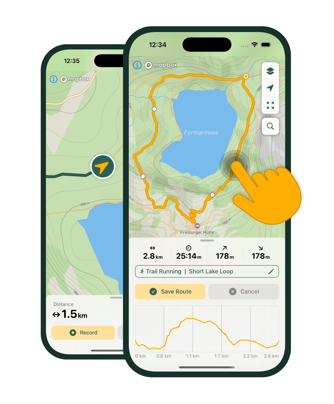 Screenshot of Loop Maps App